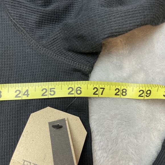 Frye & Co Waffle Knit Tee T-Shirt Mens 4XLT Black Long Sleeve Thermal NWT - Picture 6 of 7